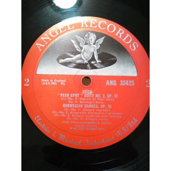 VTG PEER GYNT VINYL LP RECORD ALBUM EDVARD GRIEG WALTER SUSSKIND NORWEGIAN DANCE - Picture 3 of 3
